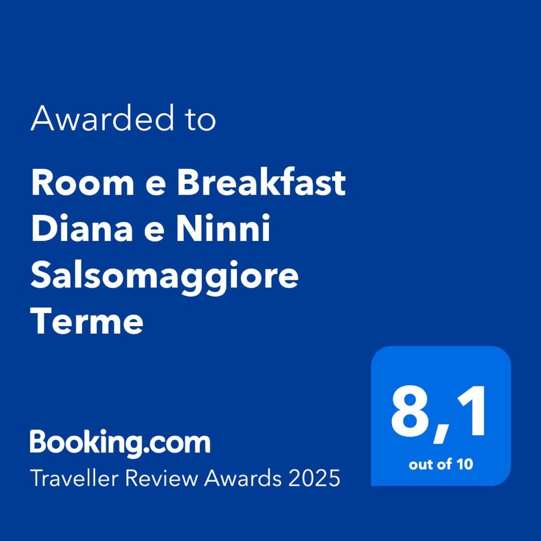 Room E Breakfast Diana E Ninni 萨尔索马焦雷泰尔梅 外观 照片